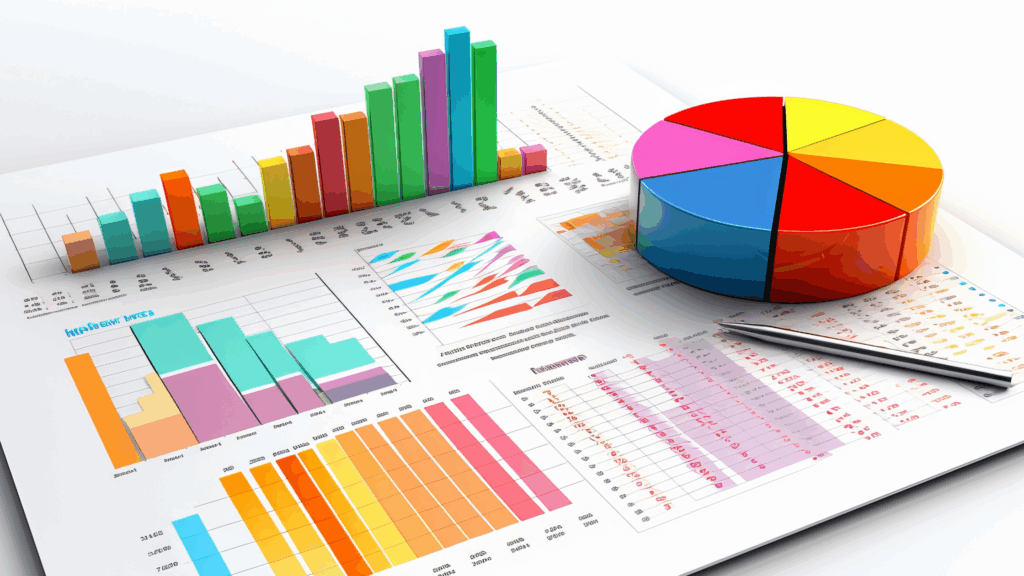 Image of color measurements
